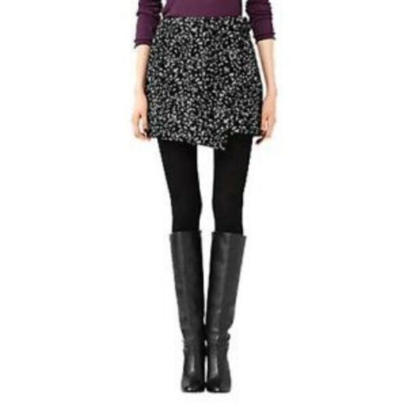 SATURDAY KATE SPADE galaxy buckle over mini wrap skirt 6 corduroy NEW NWT - Picture 1 of 7